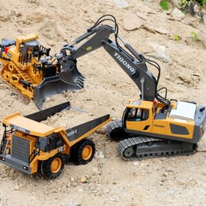 RC igrača tovornjak bager